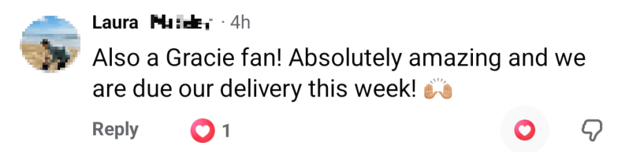 A review for Gracie Davies a freelance designer who designed a kitchen for a family in Staffordshier who used DIY Kitchens