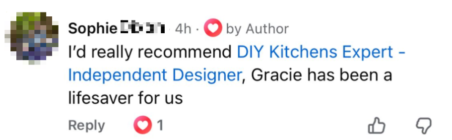 I'd really recommend DIY Kitchens Expert
